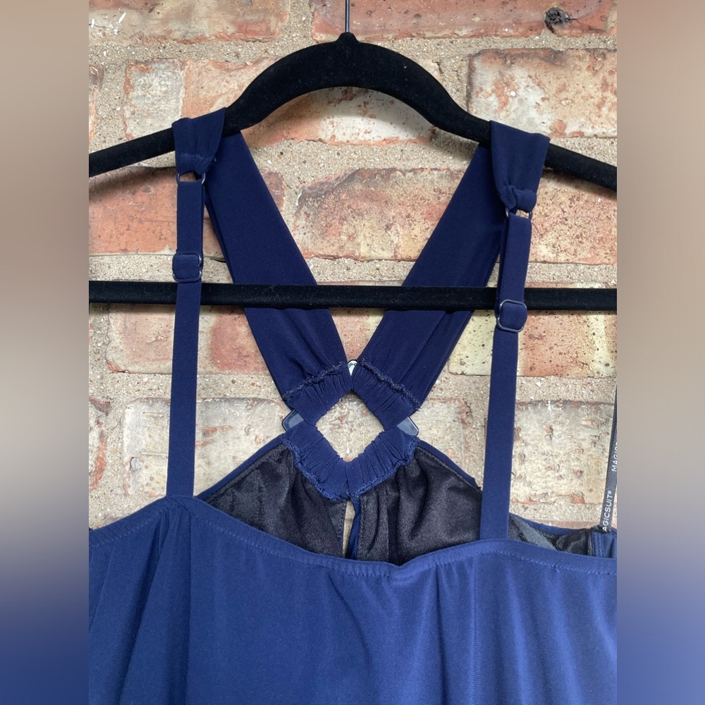 Miraclesuit Halter Square Cut Beverly One Piece Swimsuit🖤 - Picture 12 of 17